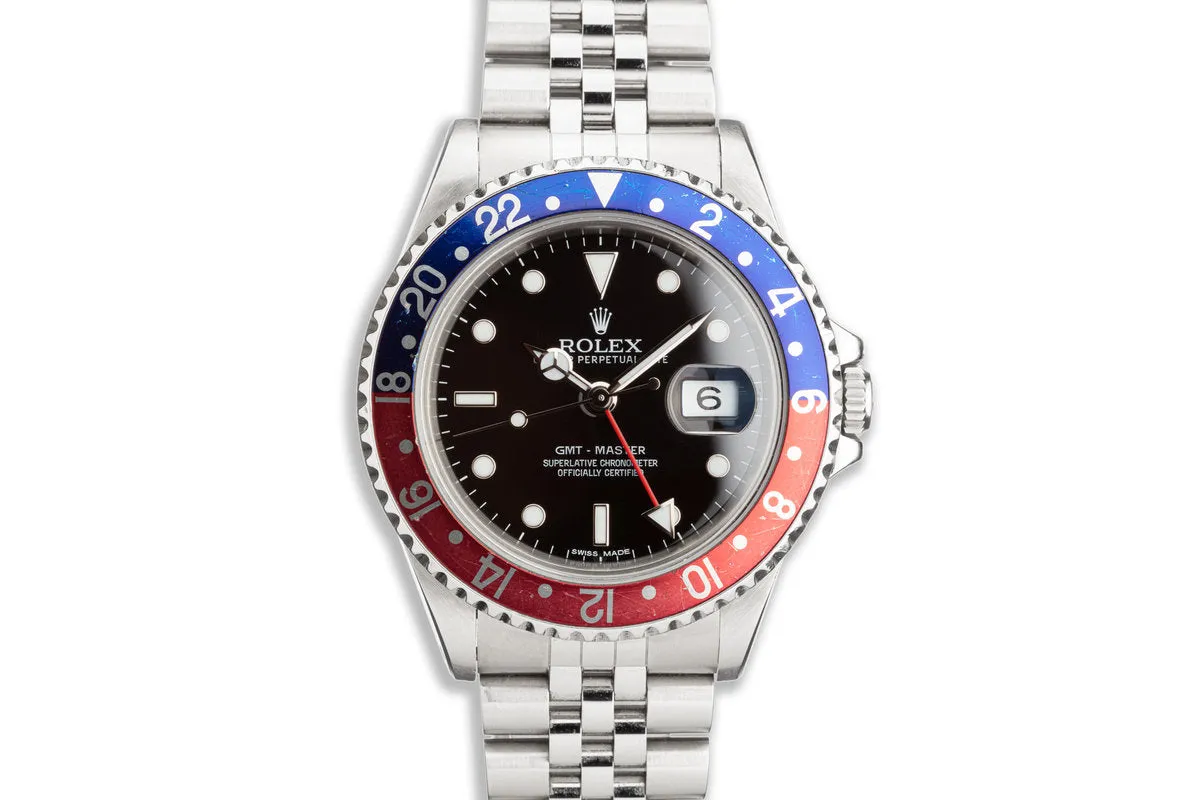 1990 Rolex GMT-Master 16700 "Pepsi"