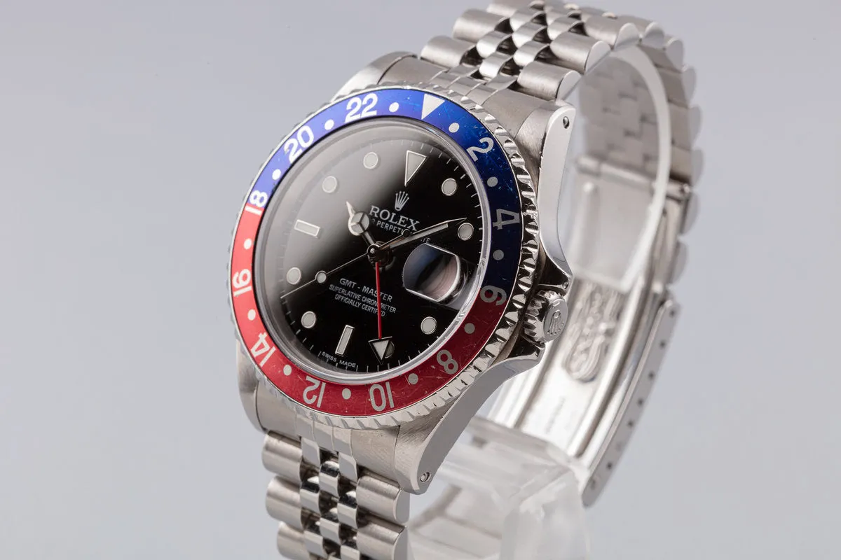 1990 Rolex GMT-Master 16700 "Pepsi"