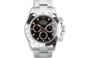 2009 Rolex Daytona 116520 Black Dial