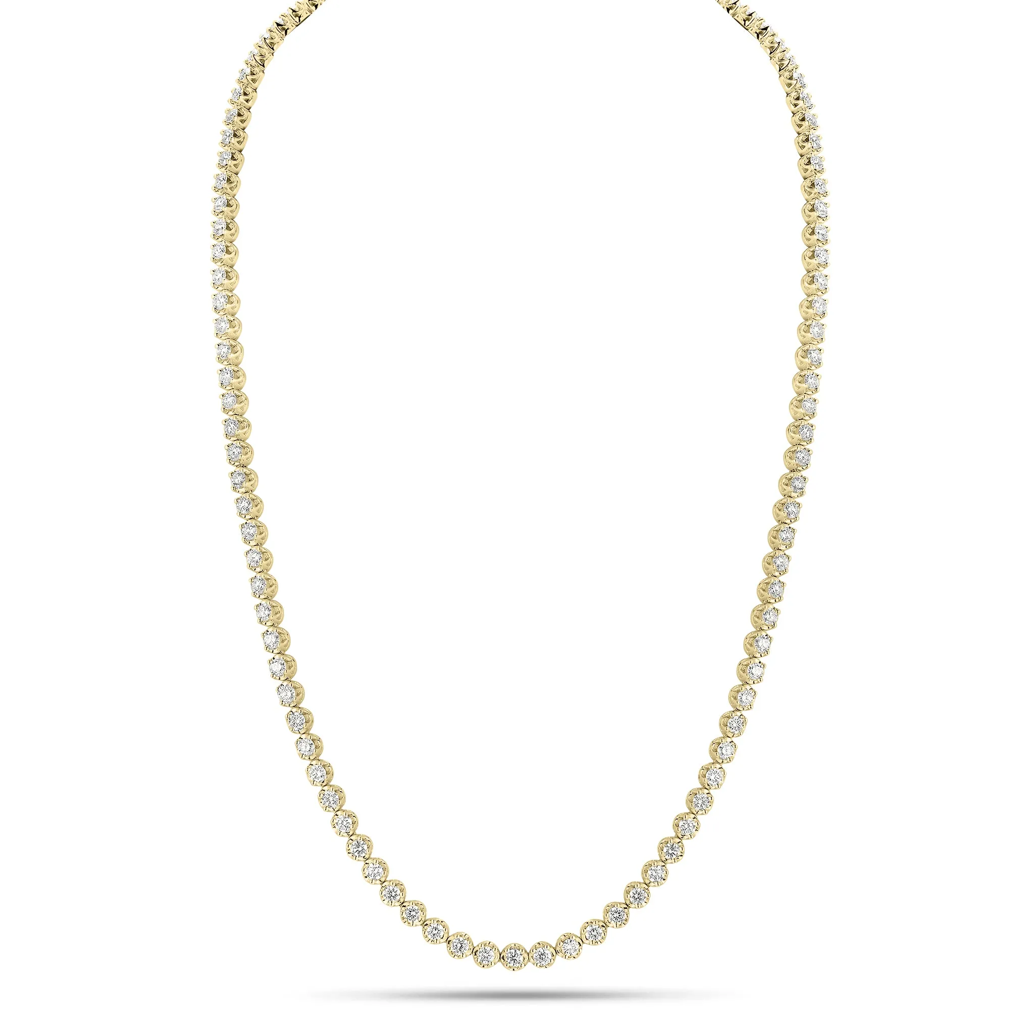 5.35 ct Diamond Tennis Necklace