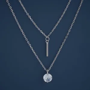 92.5 Silver Necklace 164435