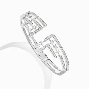 Avenues Crown Hinged Bracelet