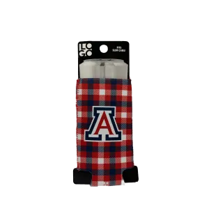 AZ Coozie Plaid