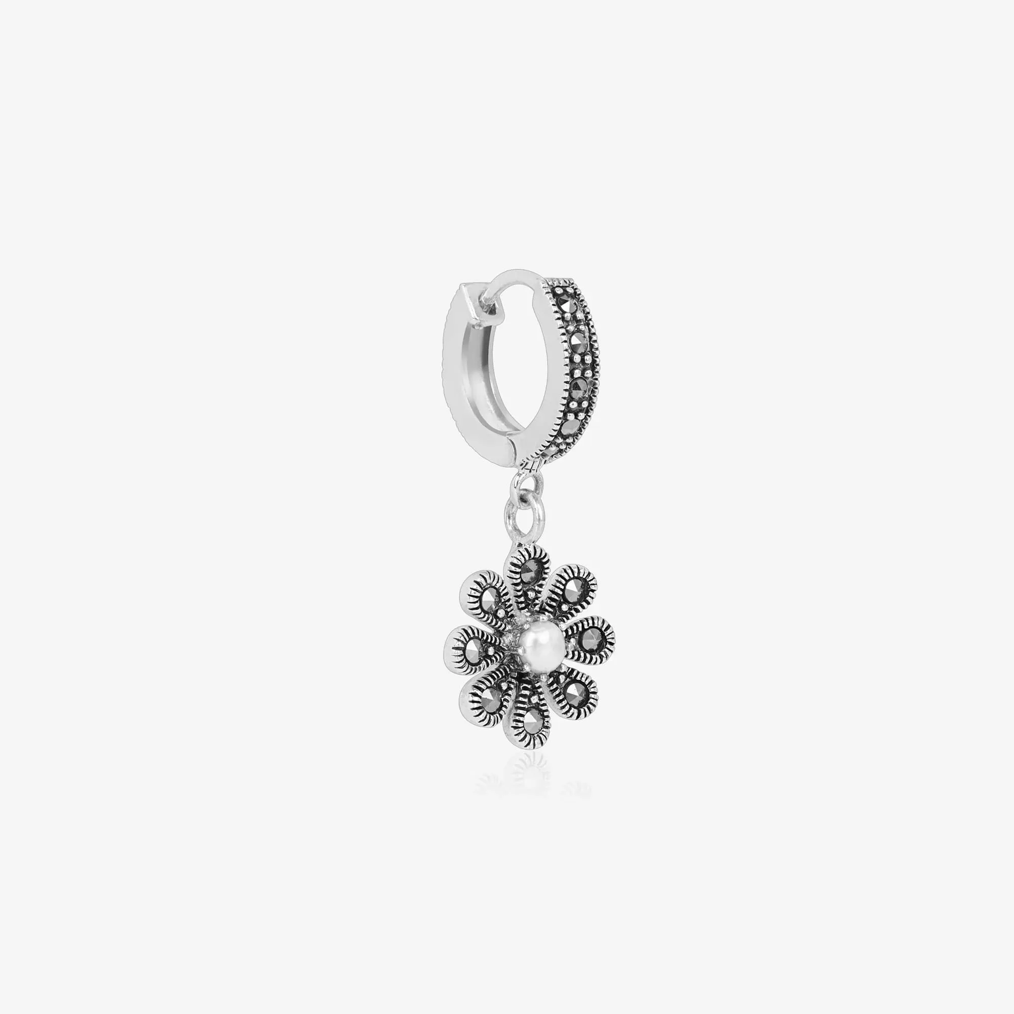 Blossom Breeze Charm Silver Bali