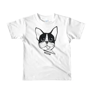 Boston Terrier Short Sleeve Kids T-Shirt