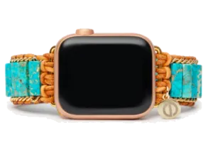 Bracelet pour Apple Watch en Turquoise Natif