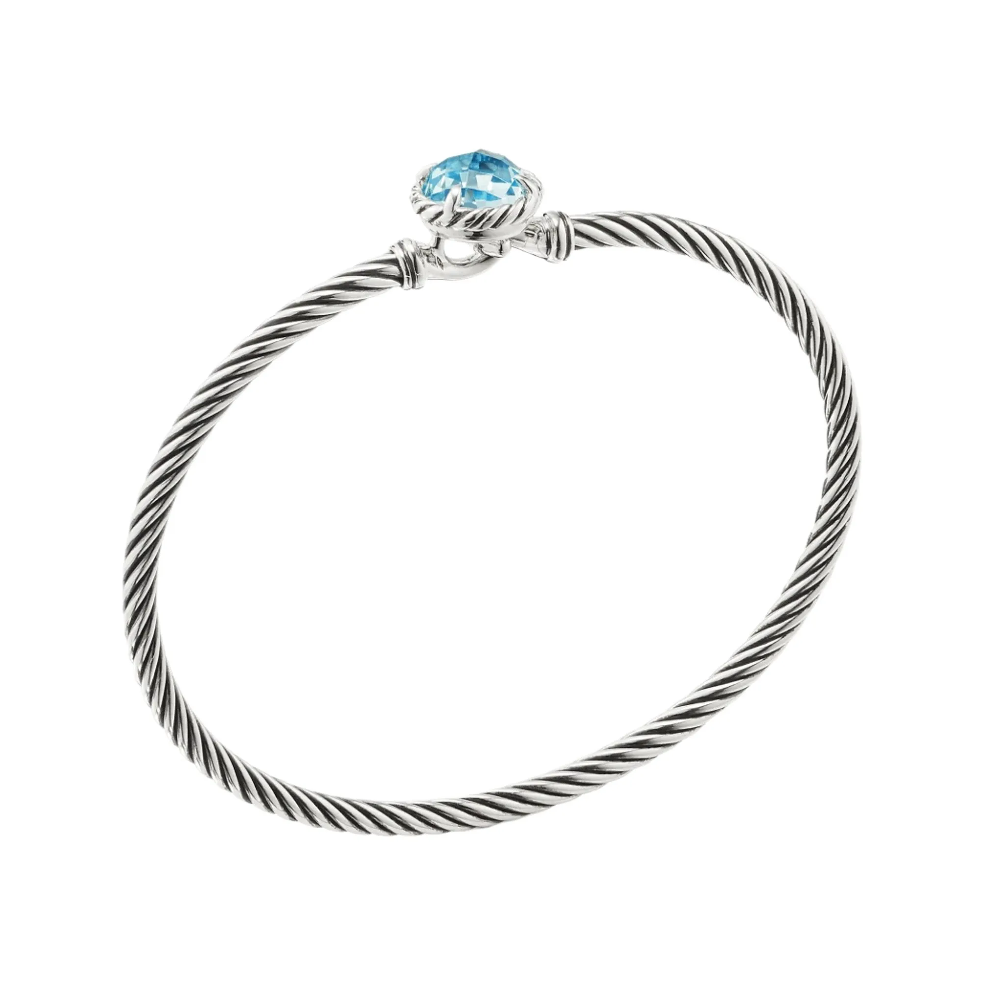 Chatelaine Bracelet with Blue Topaz