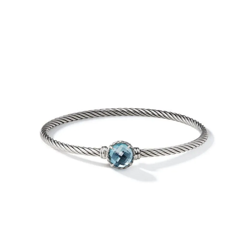 Chatelaine Bracelet with Blue Topaz