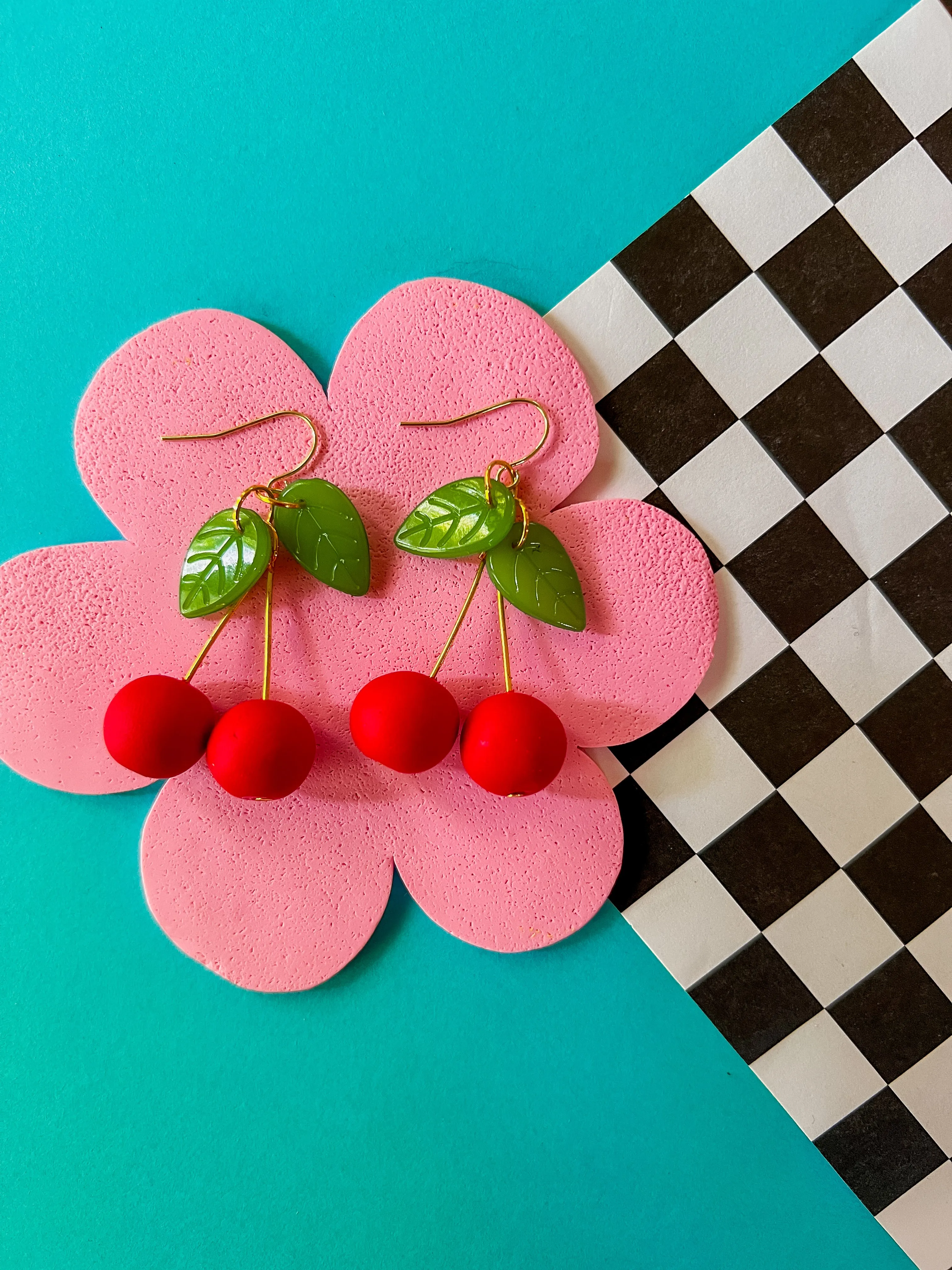 Cherry | Polymer Clay Earrings