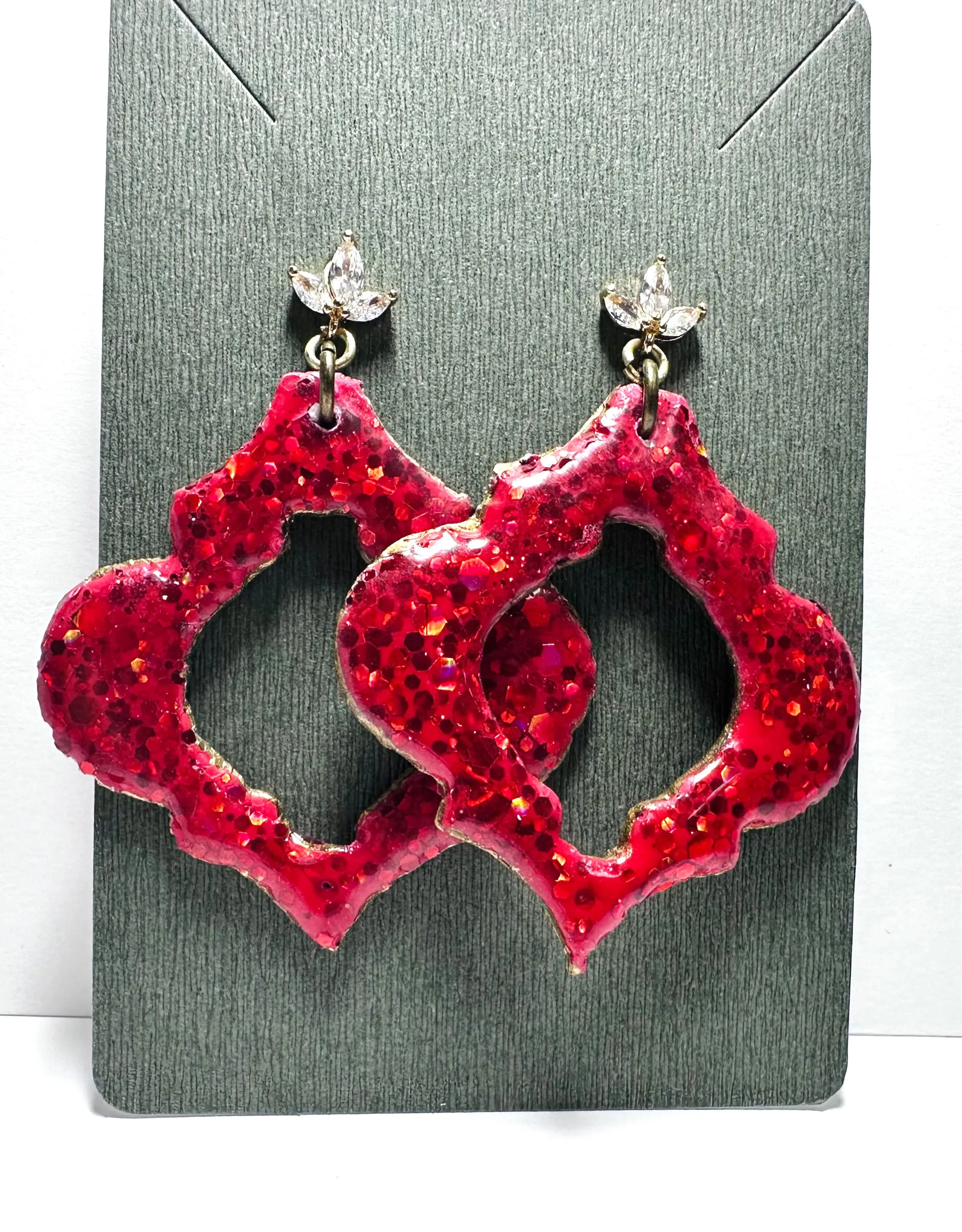 Christmas Polymer Clay Earrings/ Affordable Gifts