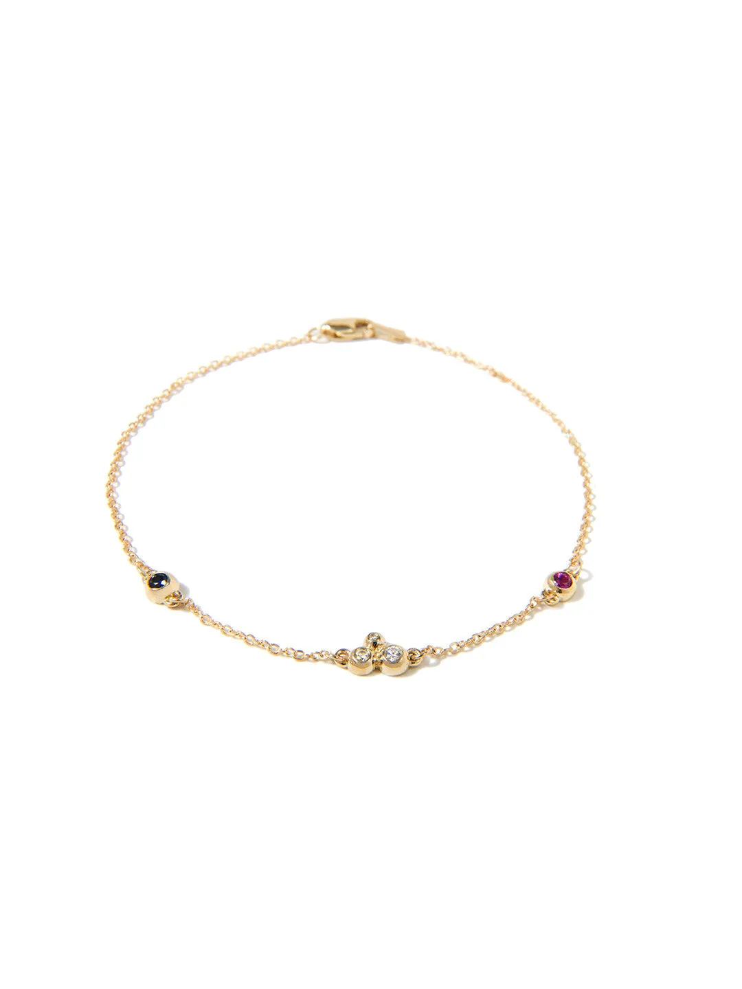 CORDELIA PENDANT BRACELET (SAPPHIRES)