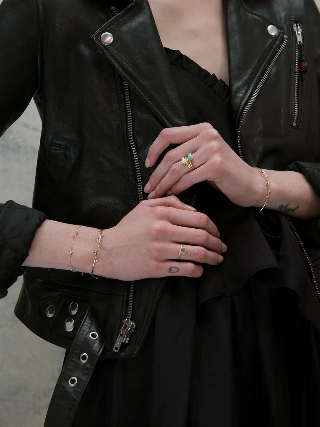 CORDELIA PENDANT BRACELET (SAPPHIRES)