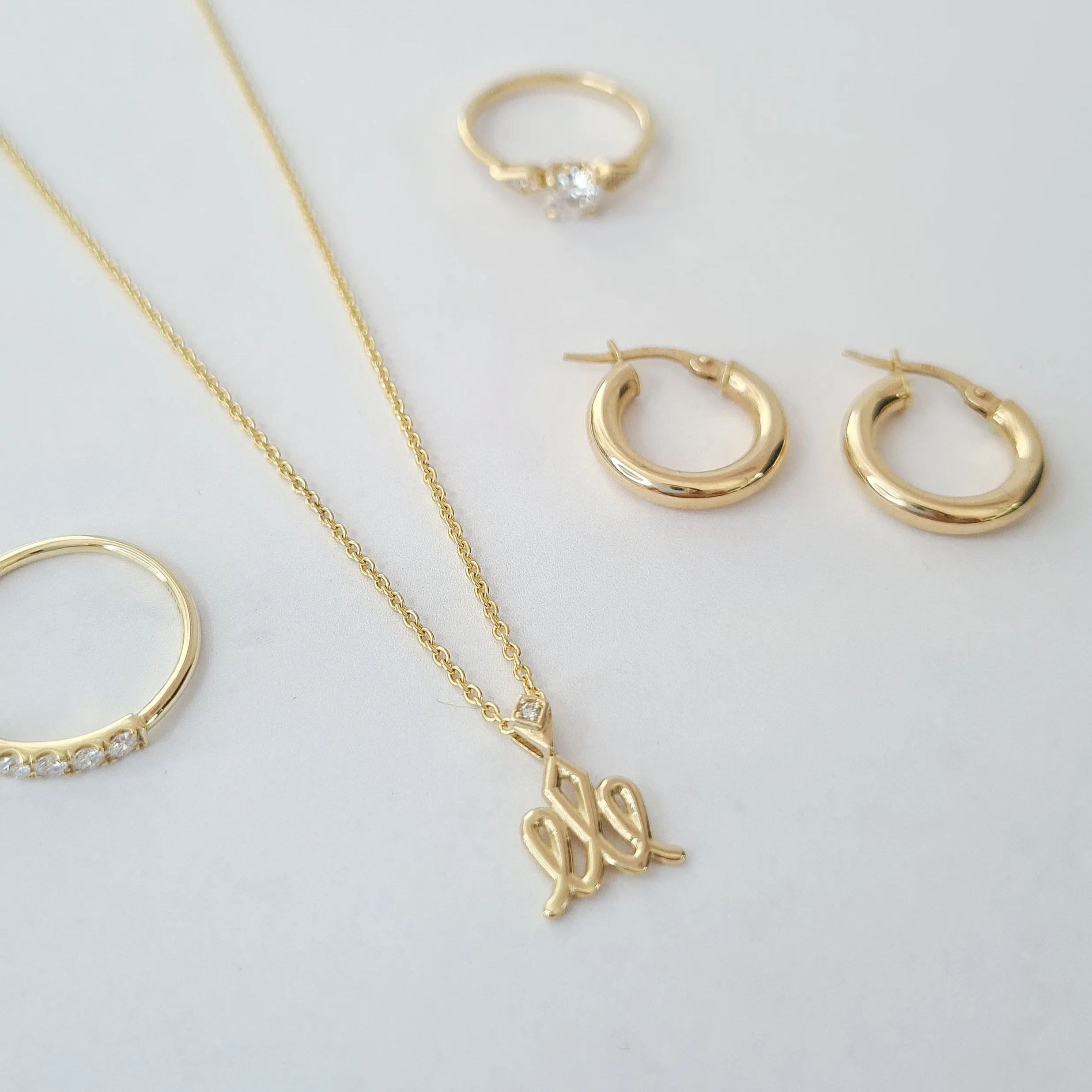 Crown Gold Necklace