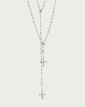 Daisy Molecule Chain Set in Silver