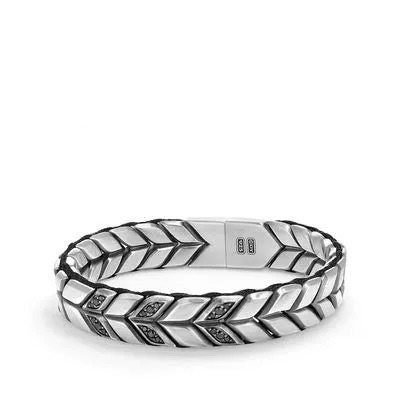 David Yurman 12mm Chevron Bracelet