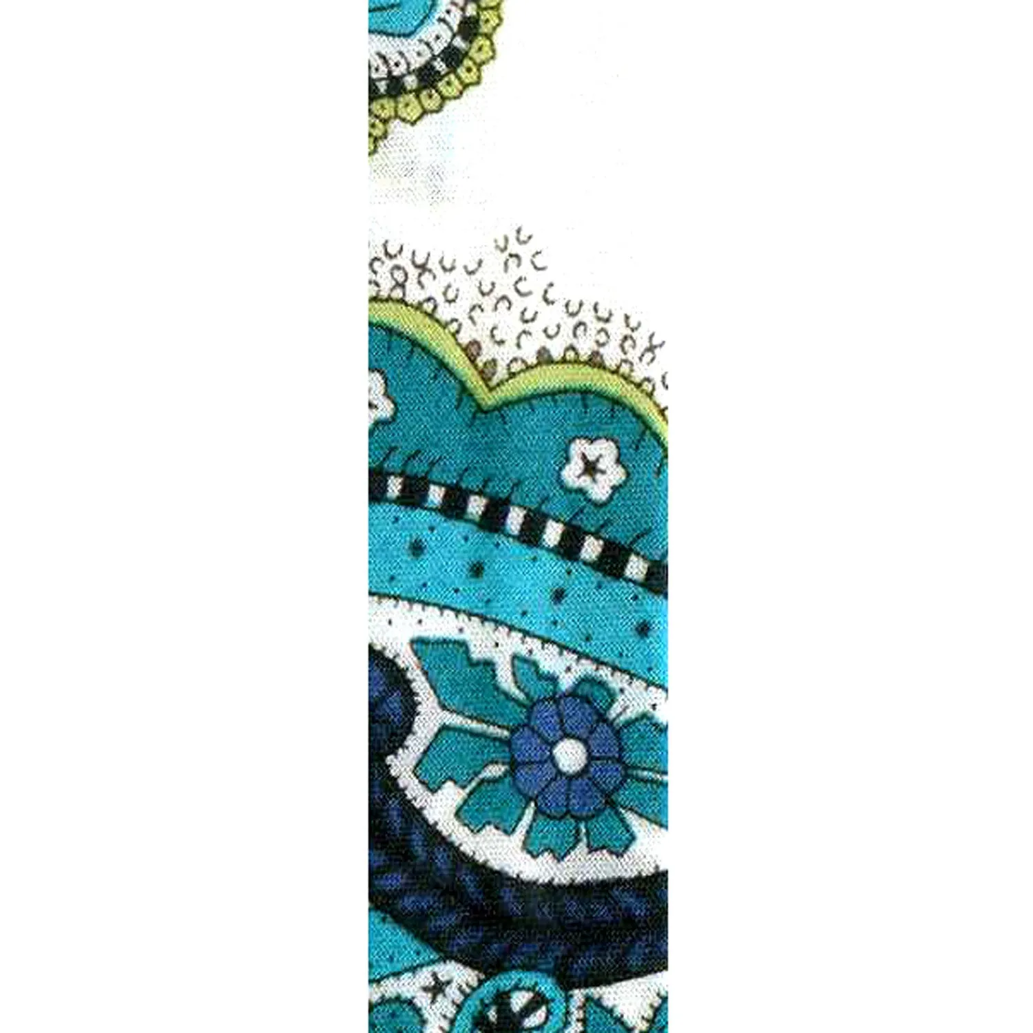 Diamante Fish Lucky Charm Liberty Print Braid Bracelet