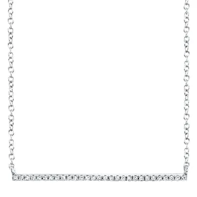 Diamond Bar Necklace 4690117