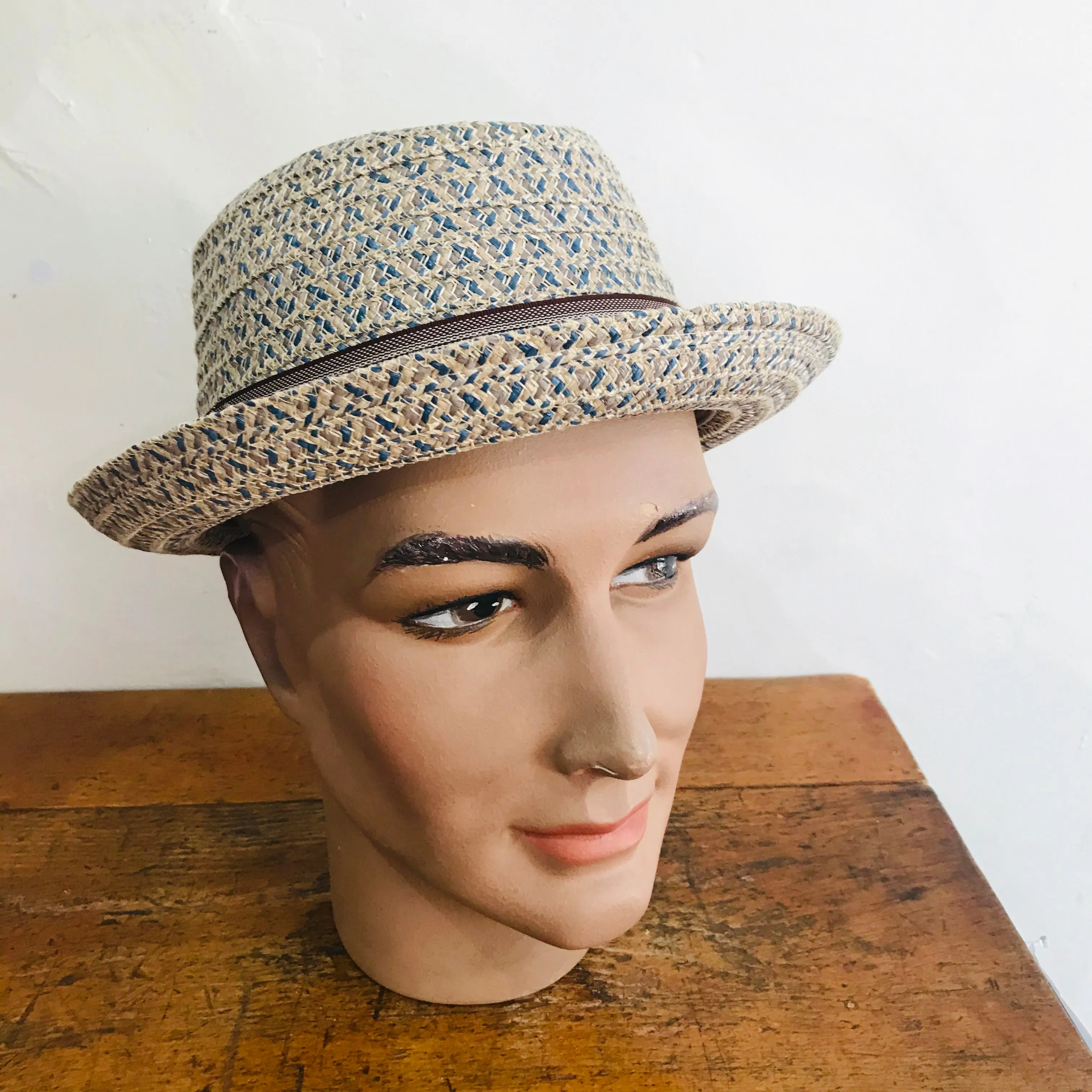 Diamond Crown - Trilby/Pork Pie - Blue