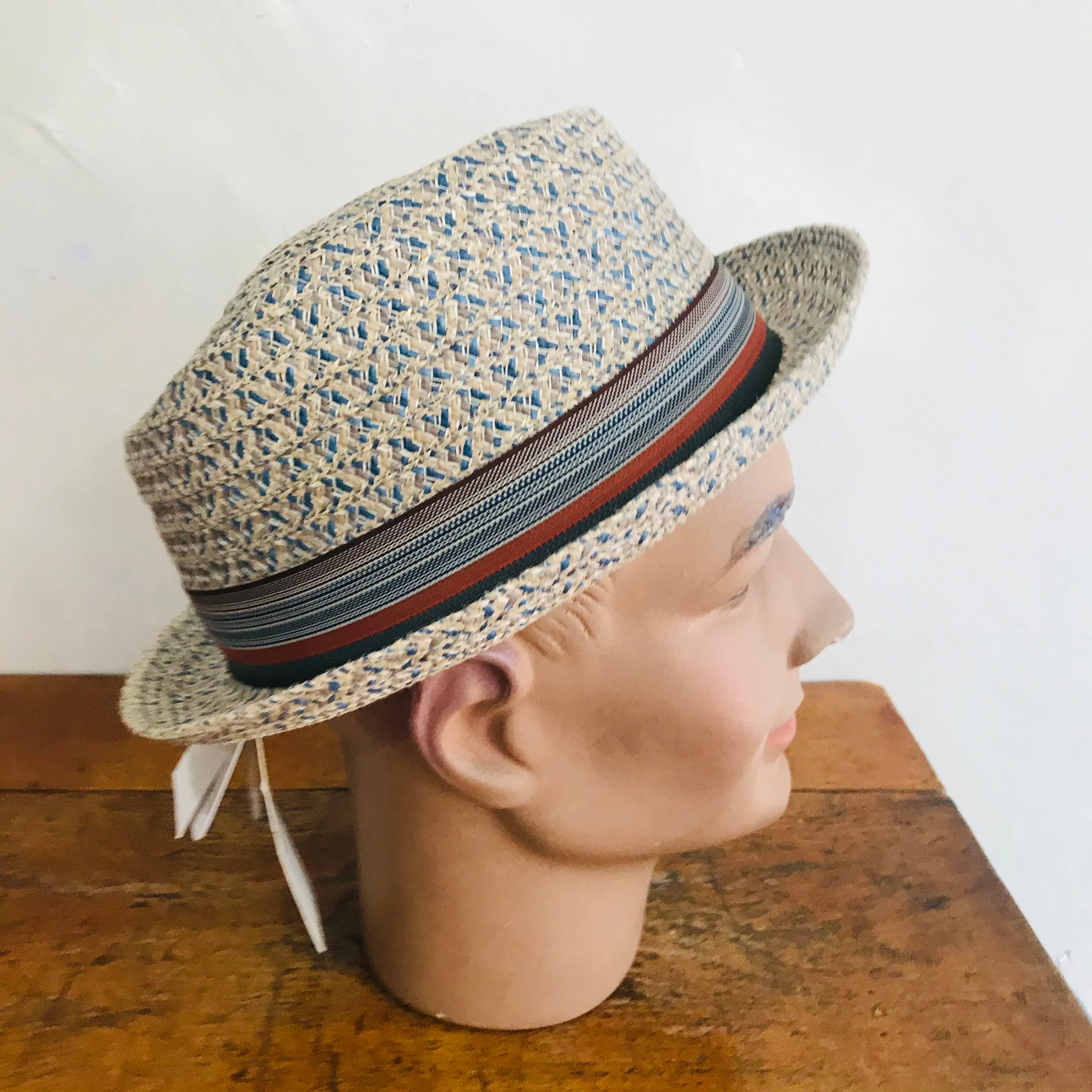 Diamond Crown - Trilby/Pork Pie - Blue