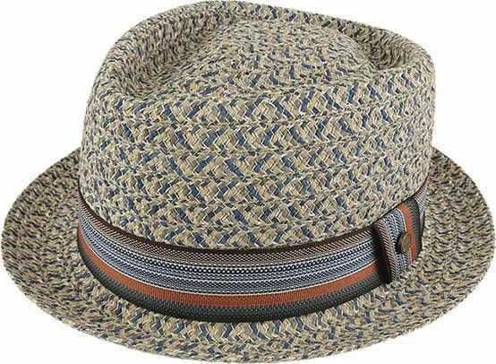 Diamond Crown - Trilby/Pork Pie - Blue