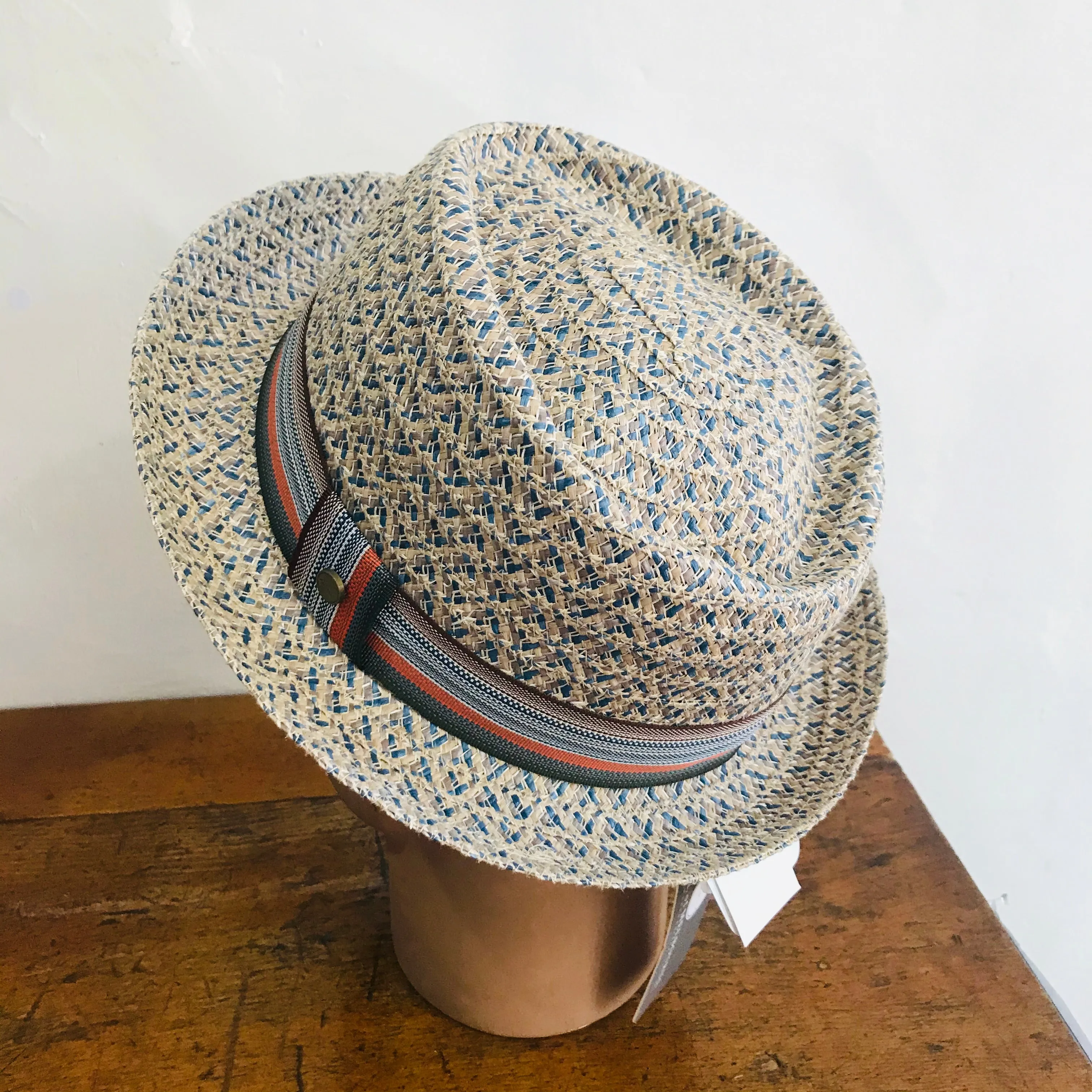 Diamond Crown - Trilby/Pork Pie - Blue