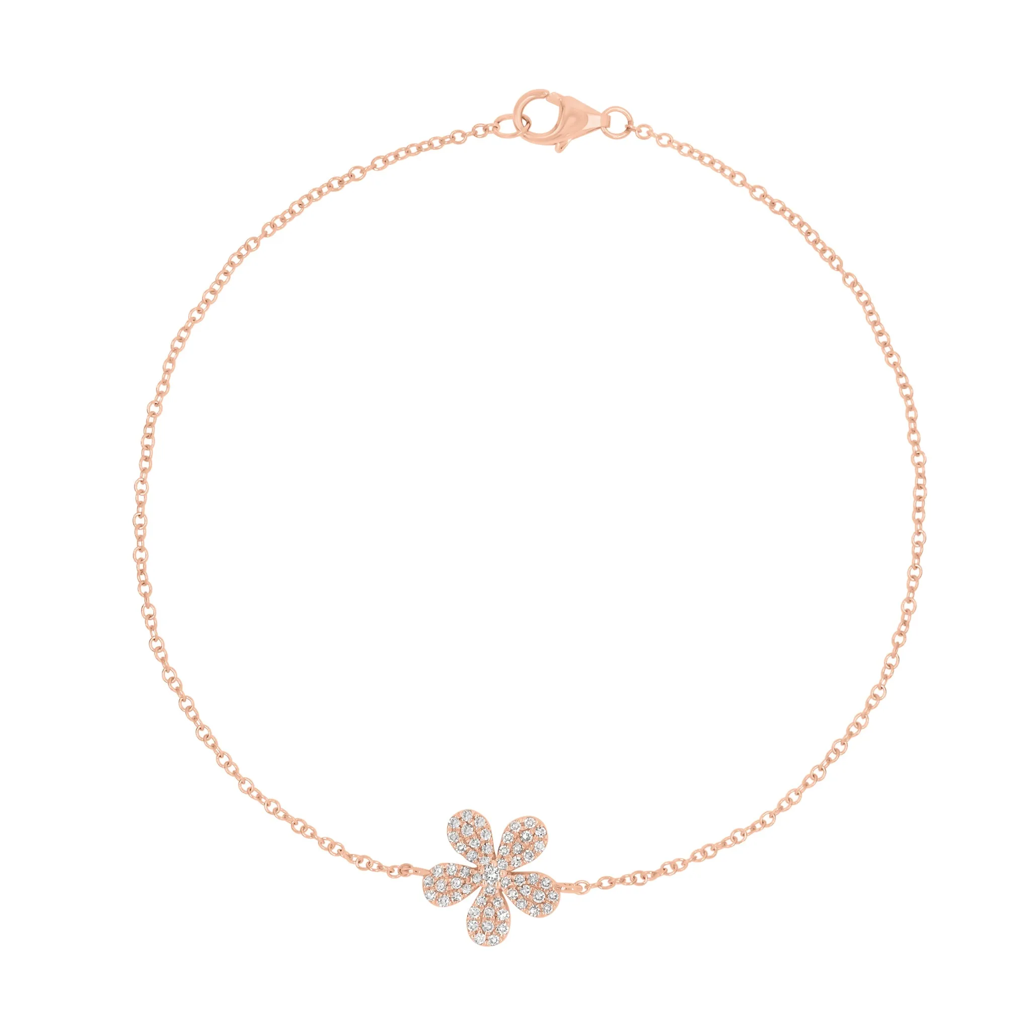 Diamond Flower Fashion Bracelet