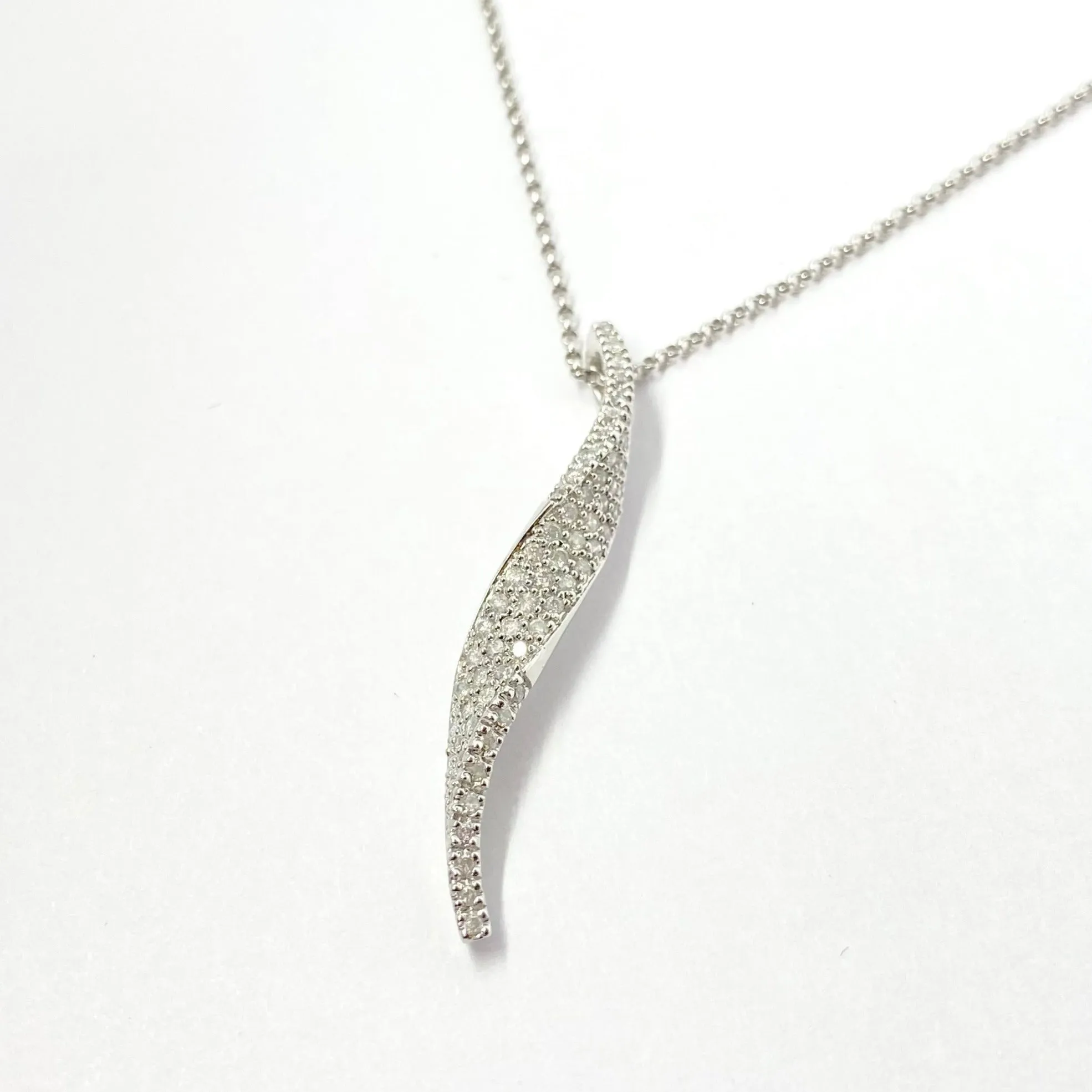 Diamond Wave Pendant