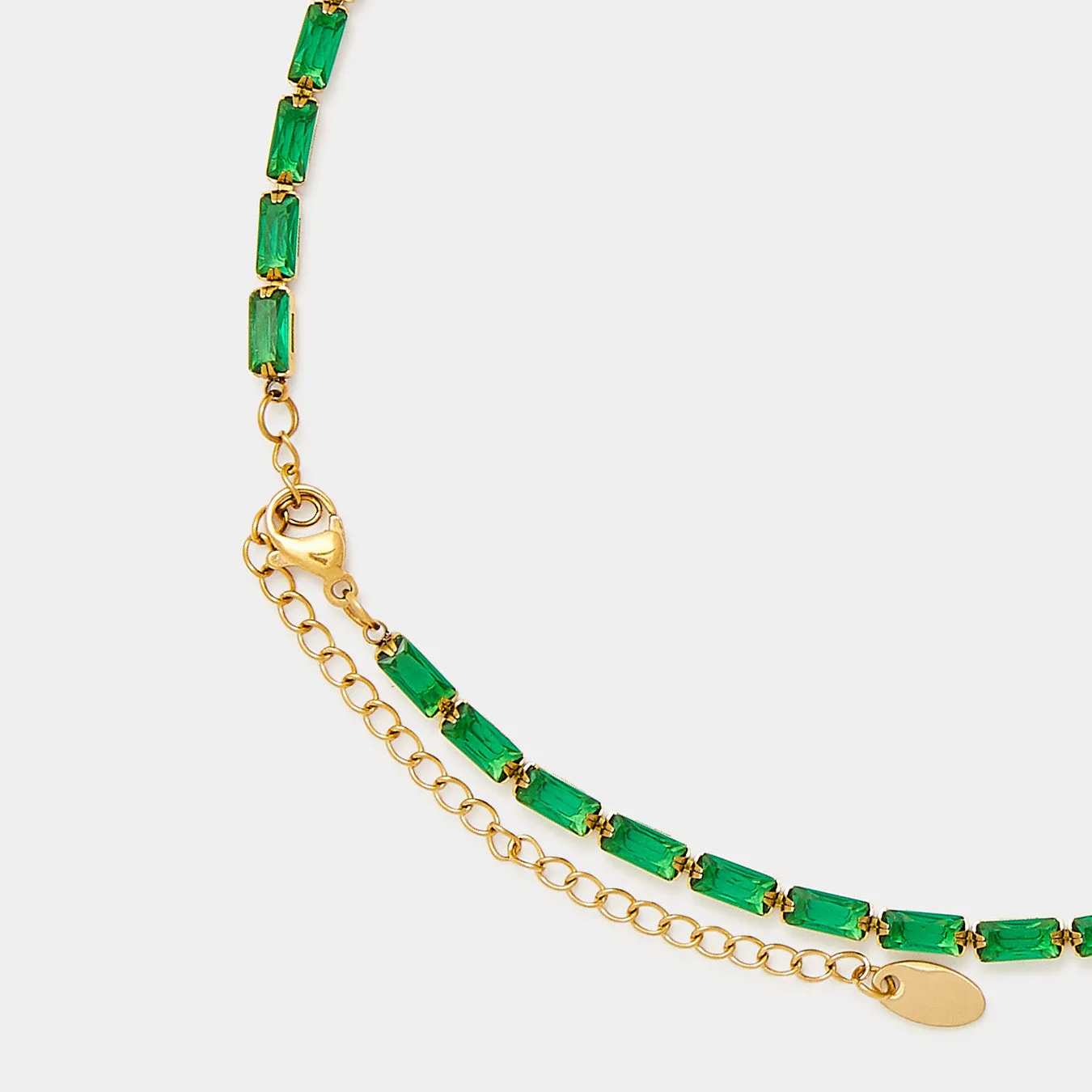 Duomo Emerald Green Necklace