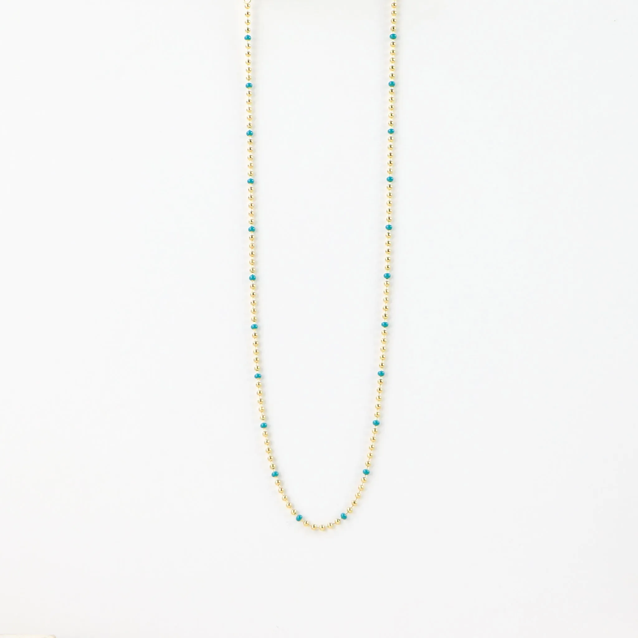 Enamel Chain Necklace