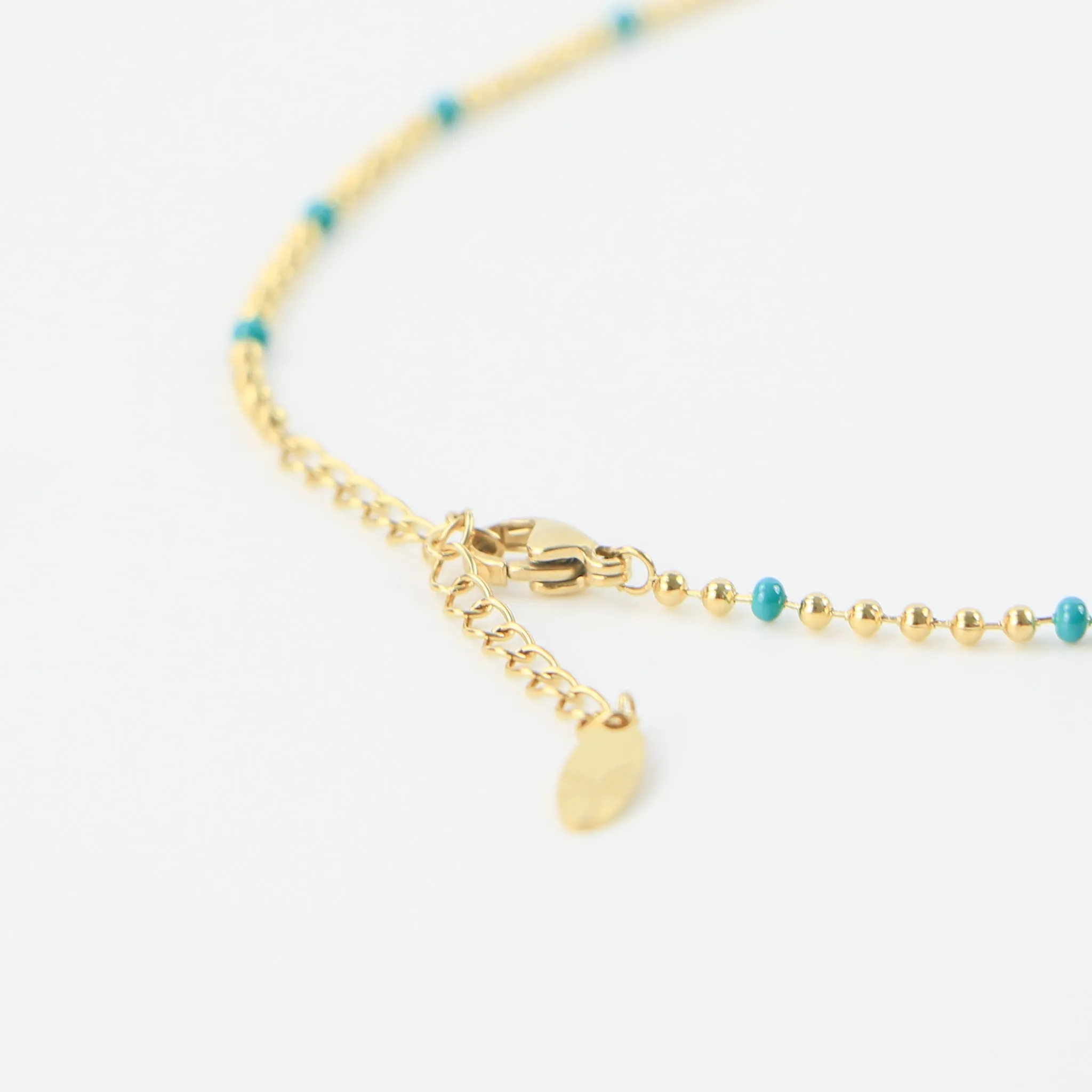 Enamel Chain Necklace