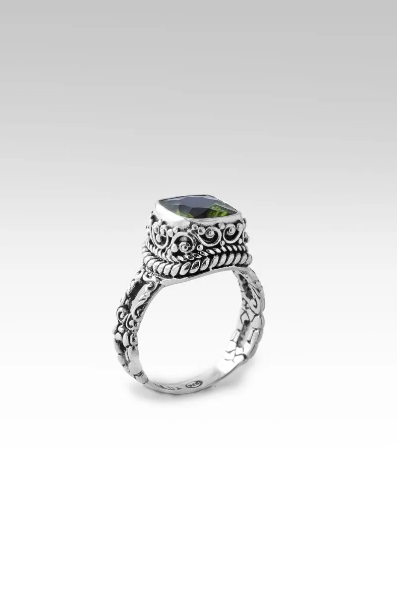 Faithful Friend Ring™ in Peridot