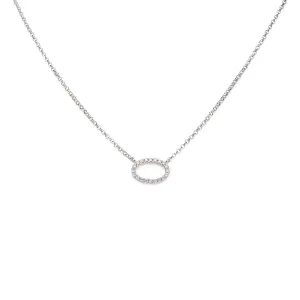 Halo Diamond Necklace