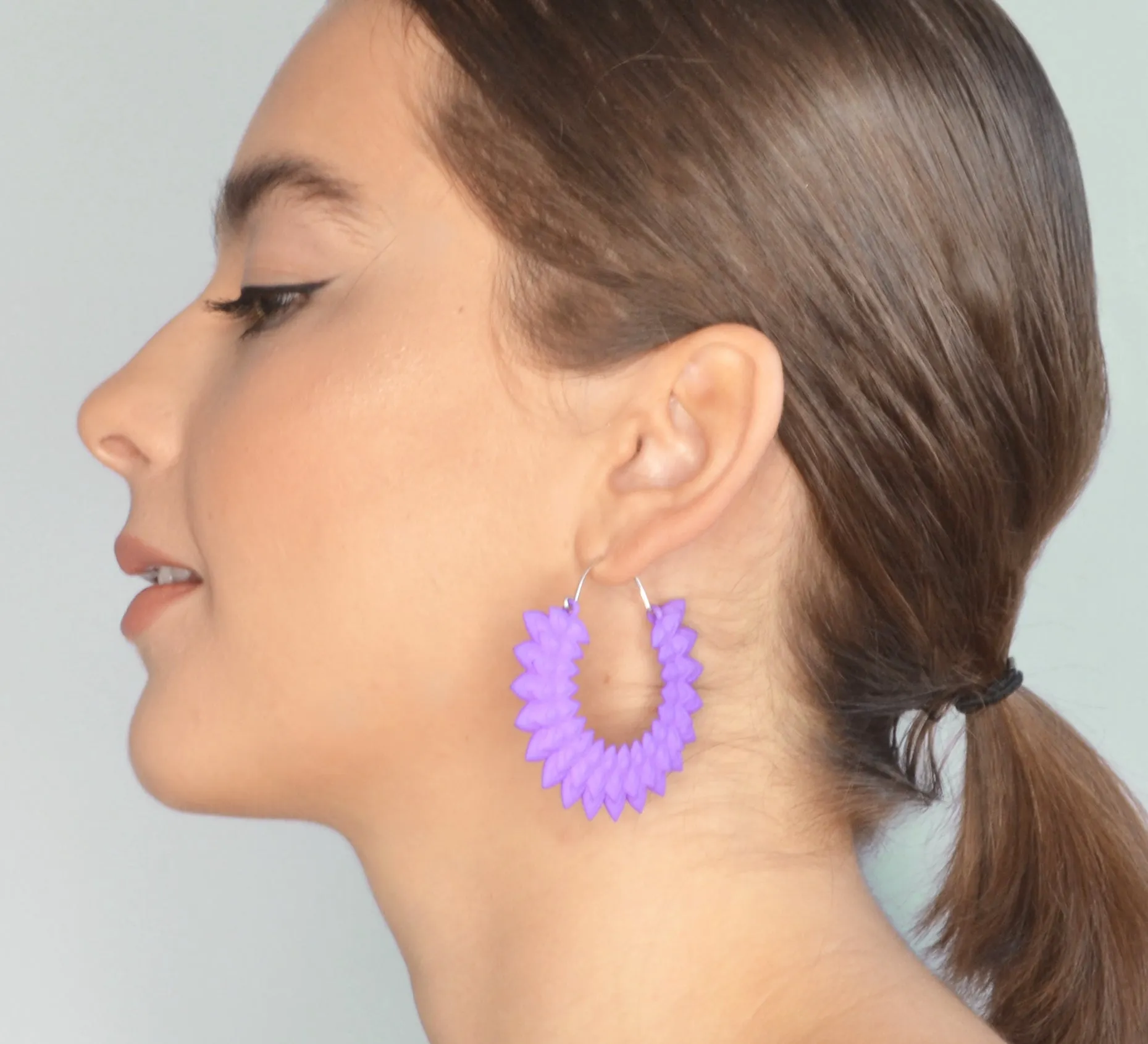 Hoop Earrings - Dahlia