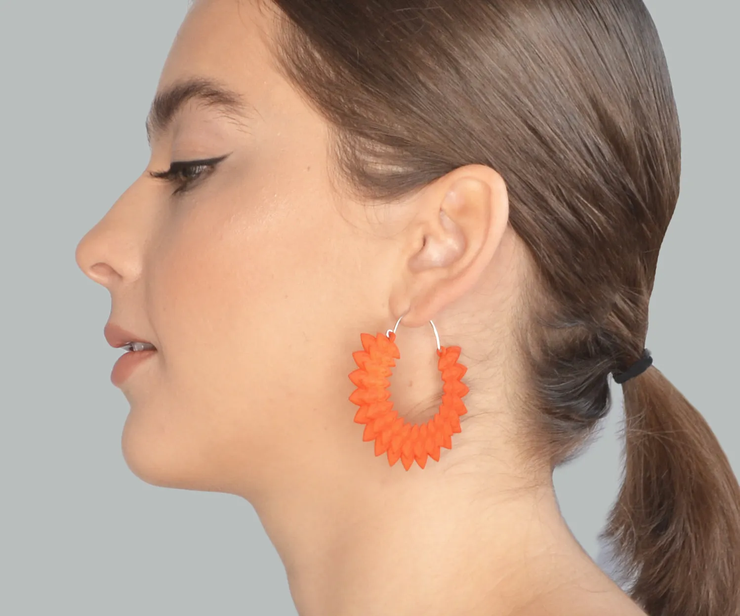 Hoop Earrings - Dahlia