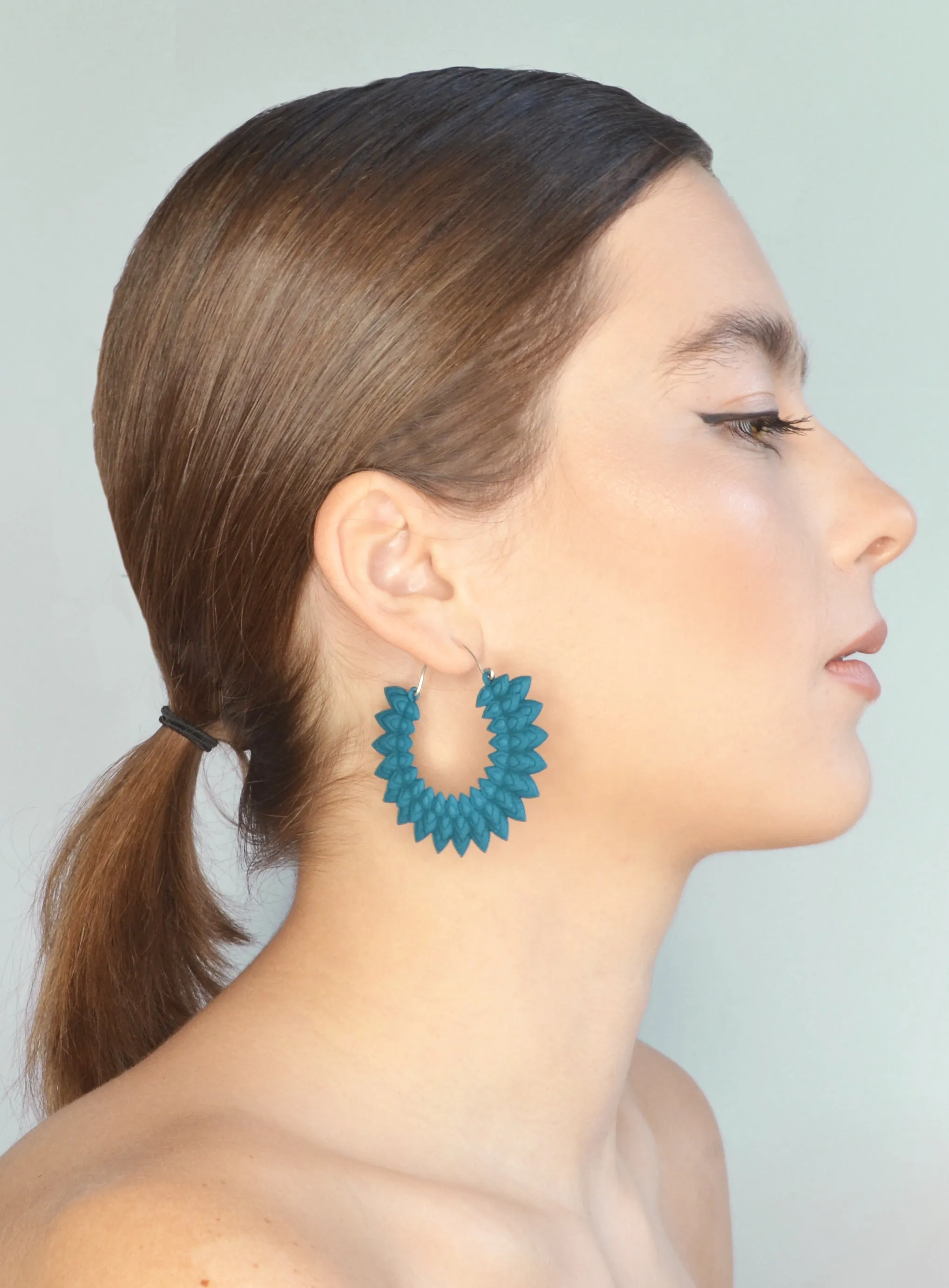 Hoop Earrings - Dahlia