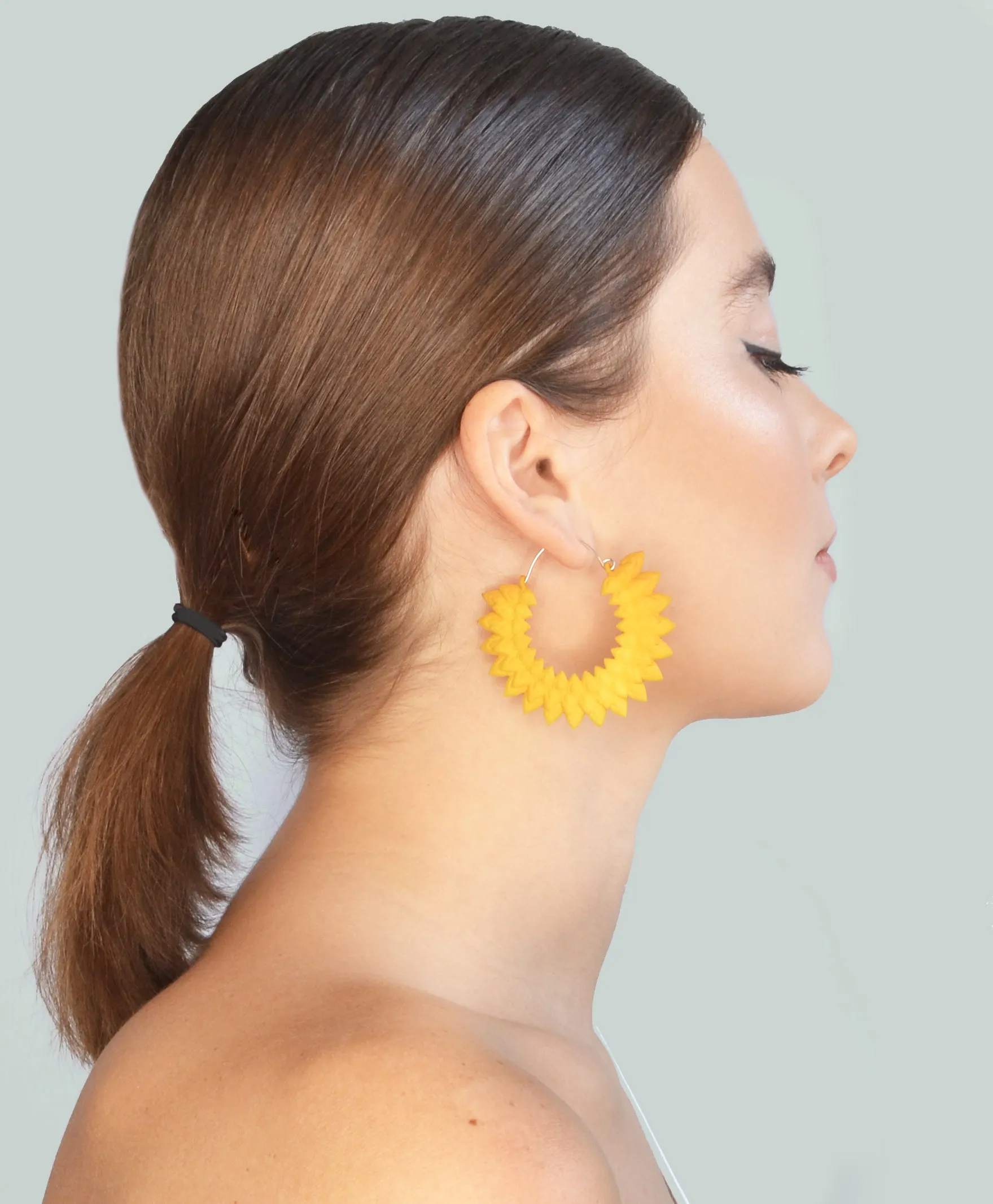 Hoop Earrings - Dahlia