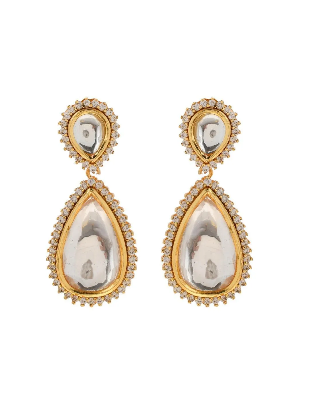 Kundan Drop Earrings