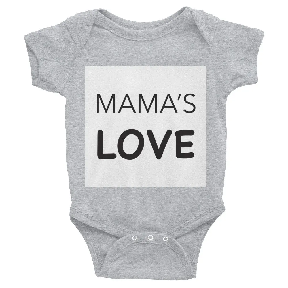 Lil Crown Infant Bodysuit Mama's LOVE