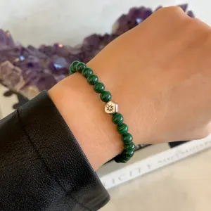 Malachite Stretch Bracelet