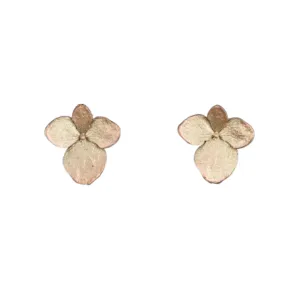 Michael Michaud Hydrangea Post Earrings