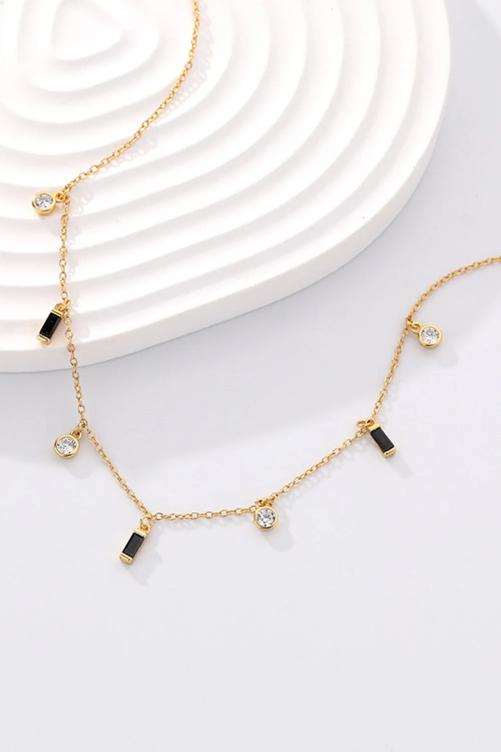 Multi-Charm Chain Necklace