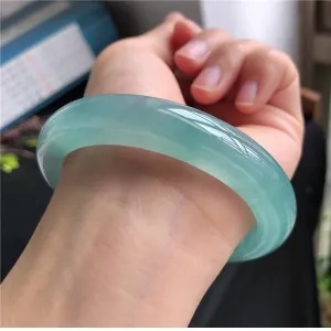 Natural Jade Bangle Jadeite Bangle Internal Diameter 57.8mm B8032805