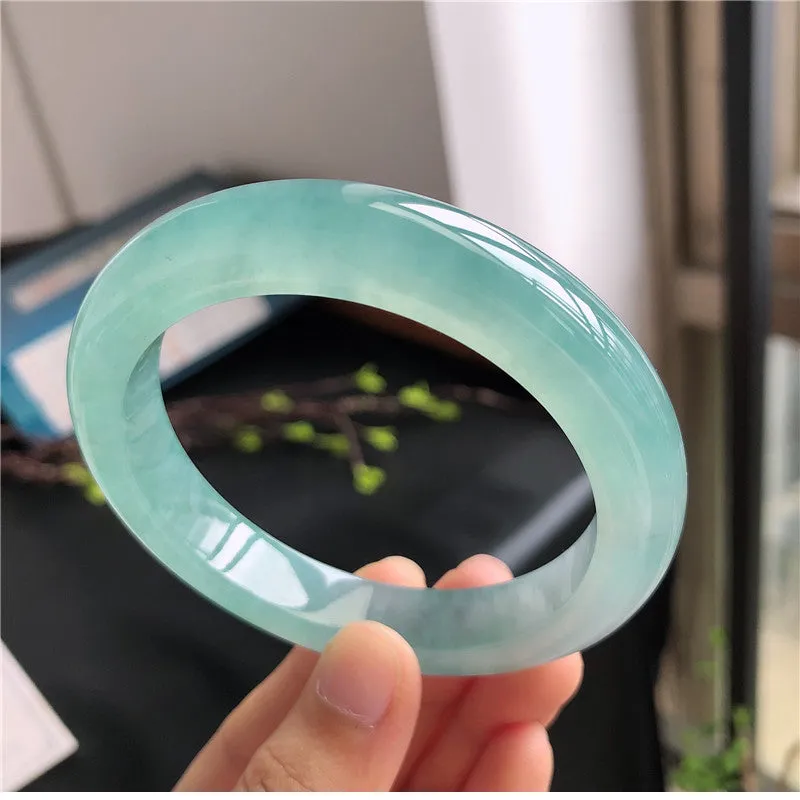 Natural Jade Bangle Jadeite Bangle Internal Diameter 57.8mm B8032805