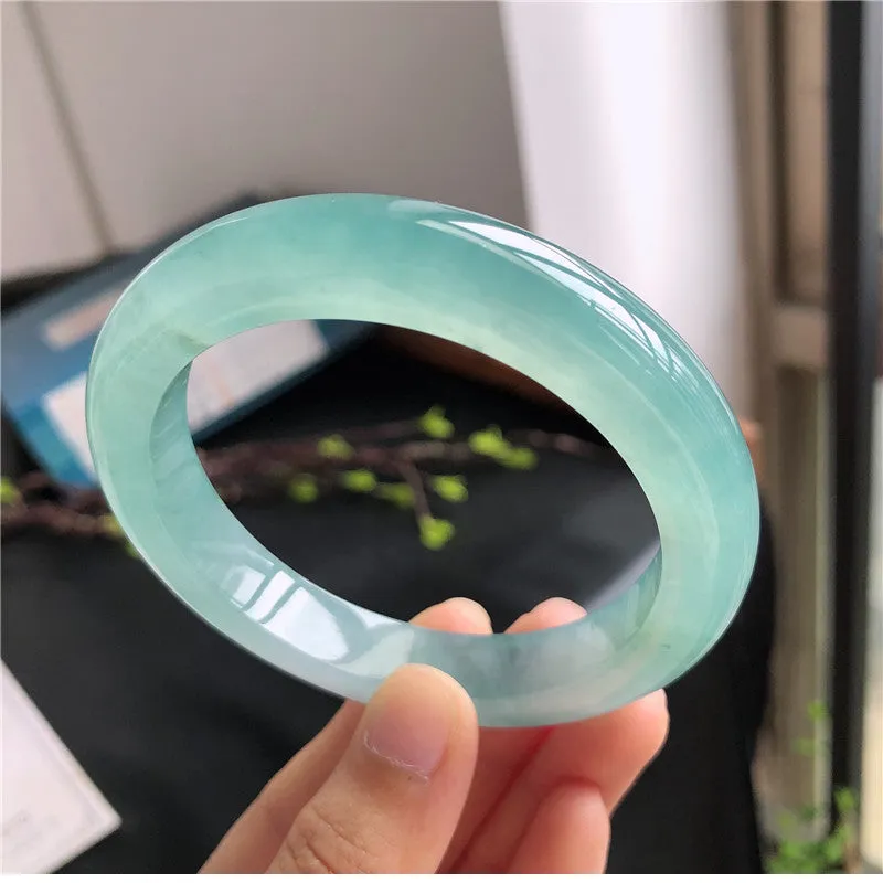 Natural Jade Bangle Jadeite Bangle Internal Diameter 57.8mm B8032805