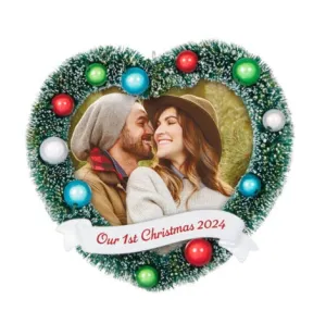 Our 1st Christmas 2024 Photo Frame Ornament