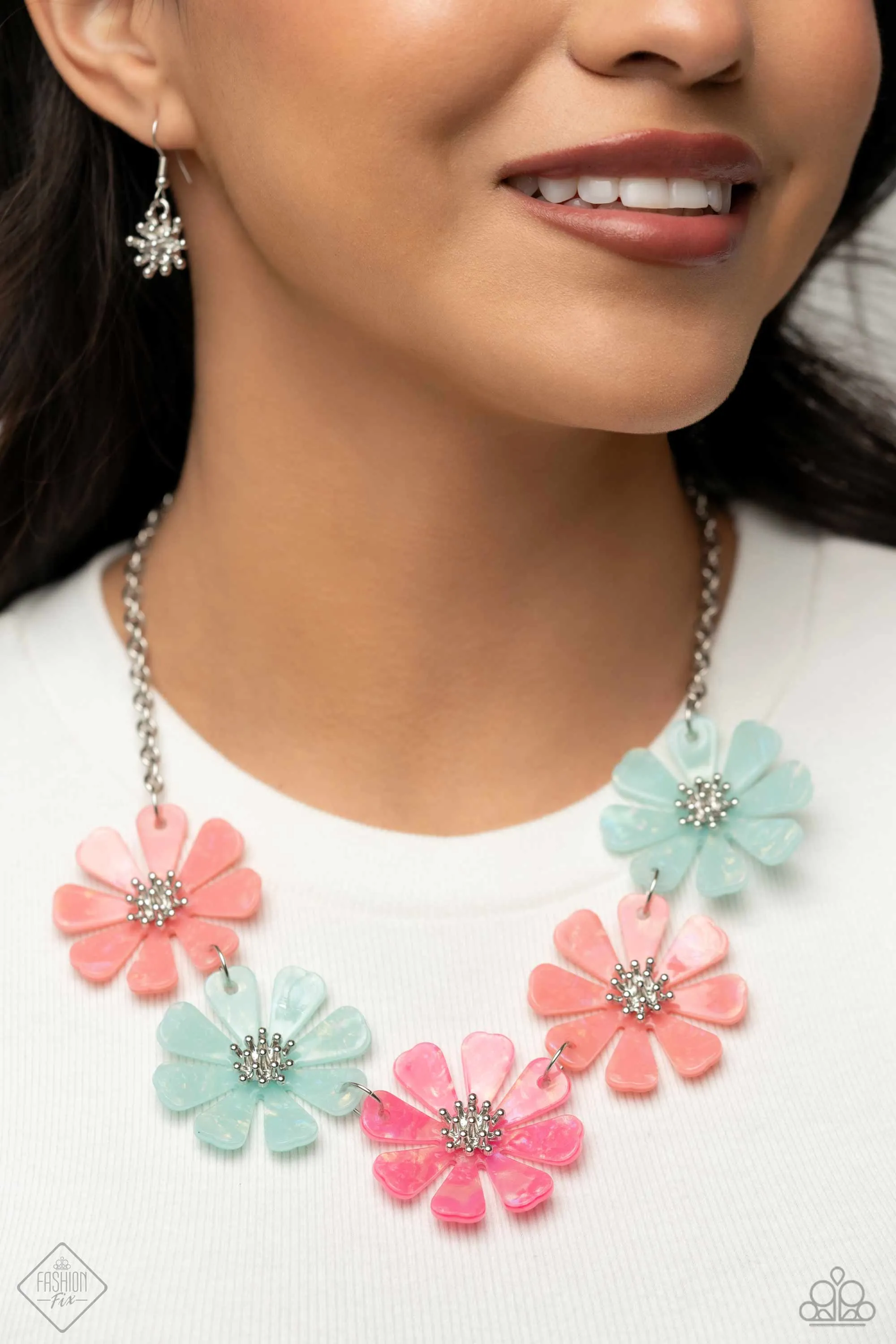 Pastel Promenade - Multi Necklace - Paparazzi Accessories