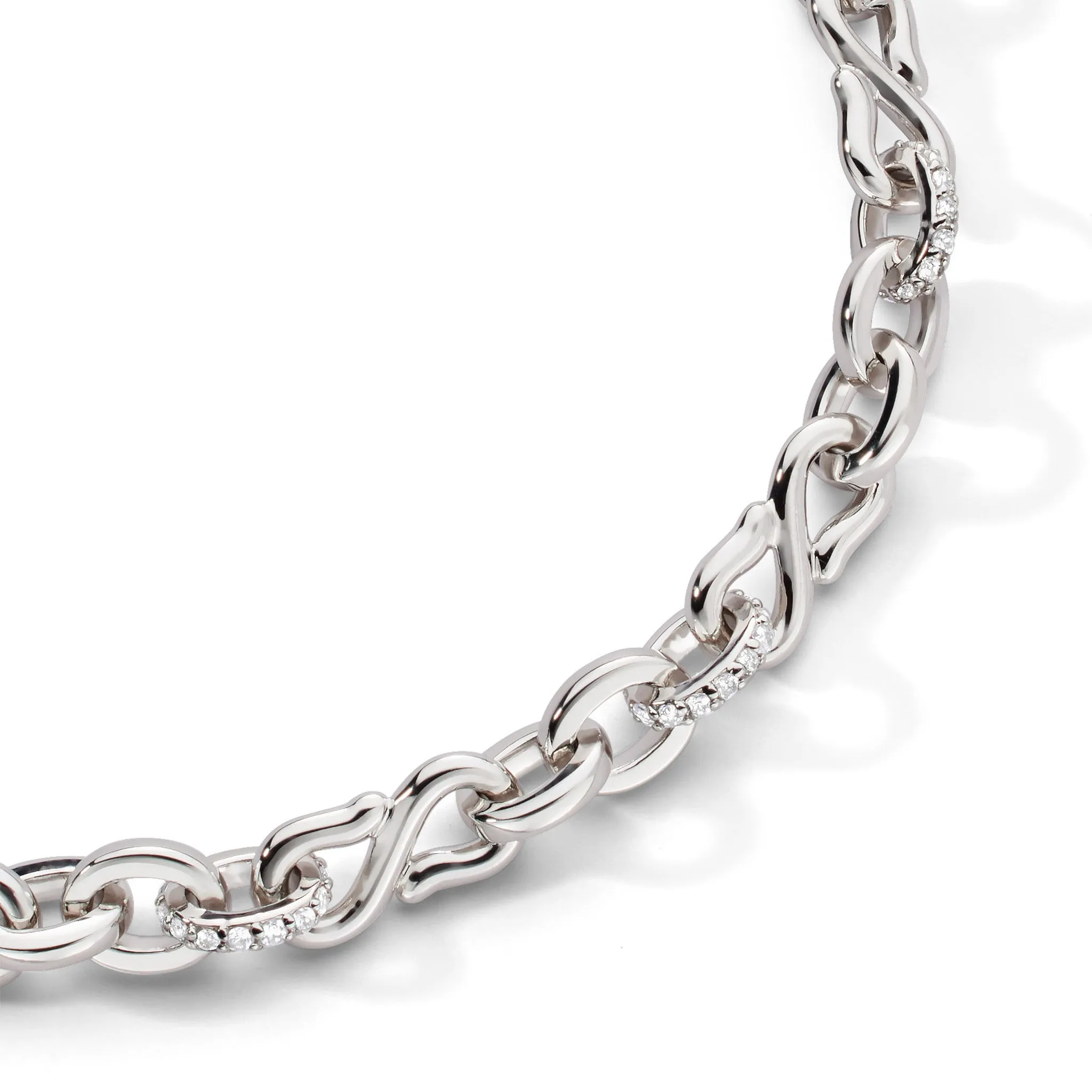 Pave Infinity Bracelet