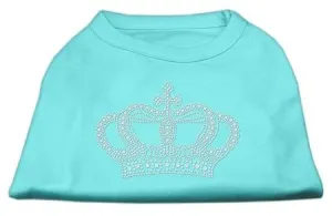 Rhinestone Crown Shirts Aqua XXL (18)