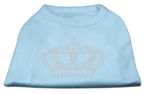 Rhinestone Crown Shirts Baby Blue XXL (18)