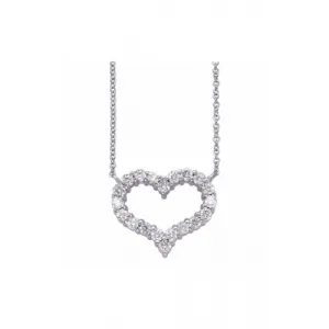 S Kashi & Sons Hearts Necklace N1204WG